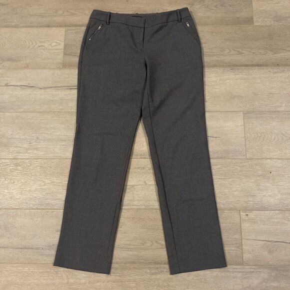 Worthington Classy Dress/Career Pants ~ Sz 4 ~ Gray ~ High Rise ~ 30.5" Inseam - Picture 2 of 7